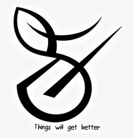 Things Will Get Better Symbol, HD Png Download, Transparent PNG