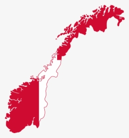 Norway Map Svg, HD Png Download, Transparent PNG
