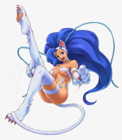 Pxz2-felicia - Project X Zone Felicia, HD Png Download, Transparent PNG
