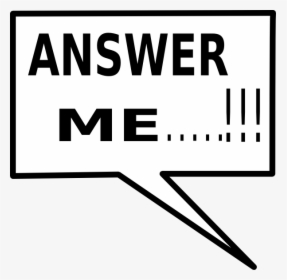 Let Us Answer Clipart, HD Png Download, Transparent PNG