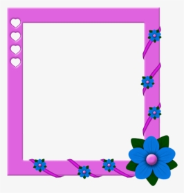 Фотки Borders And Frames, Flower Frame, Journal Cards, - Picture Frame, HD Png Download, Transparent PNG