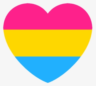 Pansexualheart Discord Emoji - Heart, HD Png Download, Transparent PNG