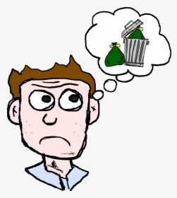 Smell Clipart Stinky - Thinking Negative Png, Transparent Png, Transparent PNG
