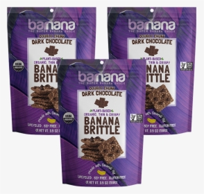 Dark Chocolate Banana Brittle - Banana Brittle Barnana, HD Png Download, Transparent PNG