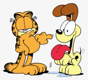 Garfield And Odie - Garfield And Odie Png, Transparent Png, Transparent PNG