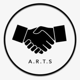 Arts - Shaking Hands Logo Transparente, HD Png Download, Transparent PNG