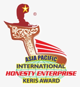 Honesty Award - Asia Pacific International Honesty Enterprise Keris, HD Png Download, Transparent PNG