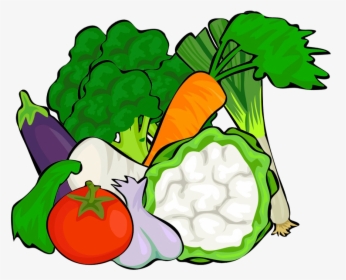 Lots Of Vegetables - Clipart Cut Vegetables, HD Png Download, Transparent PNG