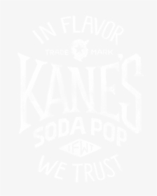 Transparent Soda Pop Png - Kanes Cola, Png Download, Transparent PNG