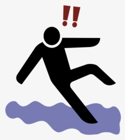 Slipping Icon, HD Png Download, Transparent PNG