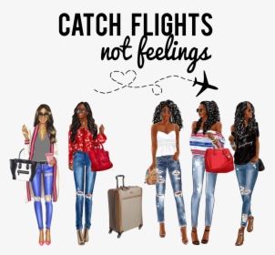 Catch Flights Not Feelings Clipart, HD Png Download, Transparent PNG