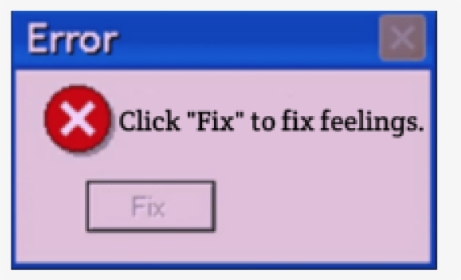 Aesthetic Fix Feelings Pixel Reminder Freetoedit - Error, HD Png Download, Transparent PNG