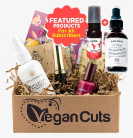 Vegan Cuts Beauty Box Cruelty Free Beauty And Makeup - Beauty Boxes, HD Png Download, Transparent PNG