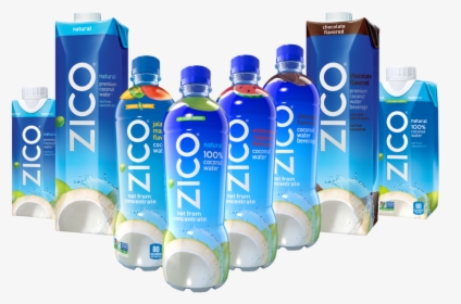 Zico® Premium Coconut Water ™ Naturally Supports Hydration - Plastic Bottle, HD Png Download, Transparent PNG