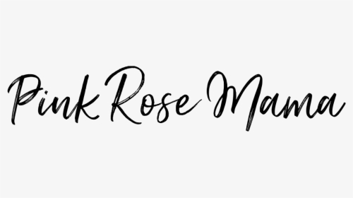 Pink Rose Mama - Calligraphy, HD Png Download, Transparent PNG