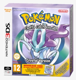 Pokemon Crystal 3ds Box, HD Png Download, Transparent PNG