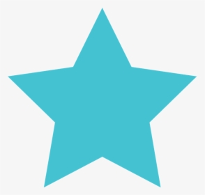 Clipart Stars Turquoise - Vector Star Icon Png, Transparent Png, Transparent PNG