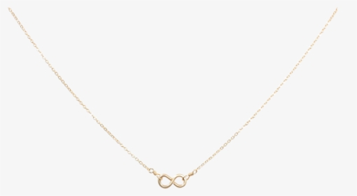 Infinity Sign Necklace - Thin Chain, HD Png Download, Transparent PNG