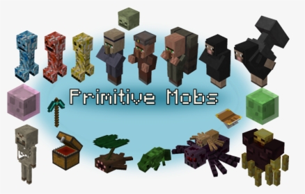Primitive Mobs 1.12 2, HD Png Download, Transparent PNG