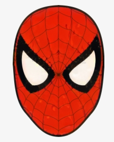 Spider-man Clip Art Portable Network Graphics Image - Cartoon Spiderman Face, HD Png Download, Transparent PNG