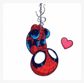 #background #stiker #back #movie #stikers #s #hero - Cute Cartoon Spider Man, HD Png Download, Transparent PNG