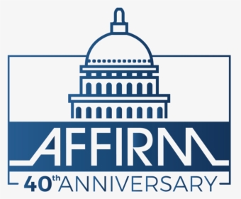 Affirm Graphics Logos 40anniversary Final - Graphic Design, HD Png Download, Transparent PNG