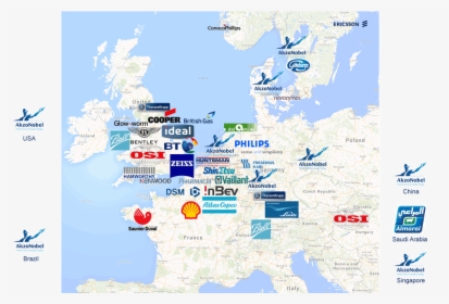 Our Client Base Is Concentrated In Europe, With Global, HD Png Download, Transparent PNG