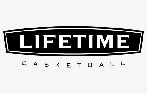 Lifetime Basketball Logo Black And White - Lifetime Basketball, HD Png Download, Transparent PNG