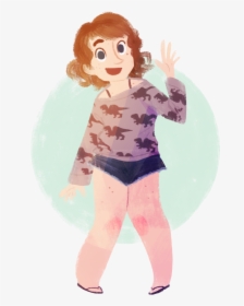 A Quick Self-portrait As An Introduction On Tumblr/excuse - Cartoon, HD Png Download, Transparent PNG