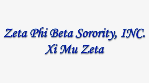 Zeta Phi Beta Sorority, Inc - Majorelle Blue, HD Png Download, Transparent PNG