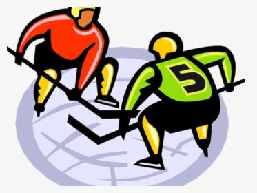 Hockey Clipart Cool Hockey - Face Off Hockey Clipart, HD Png Download, Transparent PNG