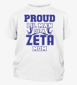 Zeta Phi Beta Proud Lil Man - Active Shirt, HD Png Download, Transparent PNG