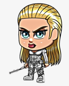 The White Canary Dc Legends Of Tomorrow sticker Art - Cartoon, HD Png Download, Transparent PNG