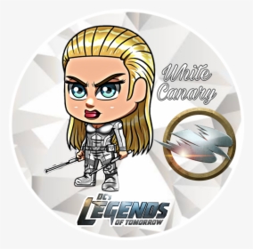 The White Canary Icon  Dc Legends Of Tomorrow sticker - Cartoon, HD Png Download, Transparent PNG