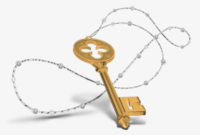 #golden #key #llave #dorada #dorado #gold #oro #cruz - Chiave D Oro Gif, HD Png Download, Transparent PNG