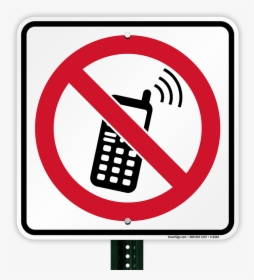 No Cell Phone Sign While Driving, HD Png Download, Transparent PNG