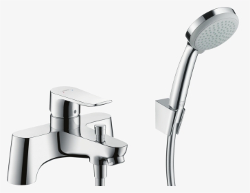 Mezclador De 2 Agujeros Para Borde De Bañera Con Llave - Hansgrohe Focus Bath Shower Mixer, HD Png Download, Transparent PNG