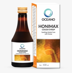 Cough Png -oceano Honimax Cough Syrup - Bottle, Transparent Png, Transparent PNG