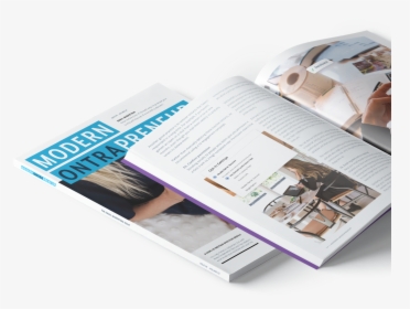 Transparent Open Magazine Png - Brochure, Png Download, Transparent PNG
