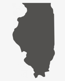 Clip Art Image Free State Of - Illinois State Silhouette, HD Png Download, Transparent PNG