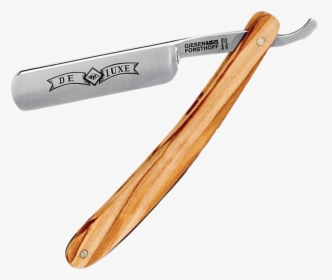 Straight Razor, Non Stainless Carbon-steel Blade 5/8 - Wood, HD Png Download, Transparent PNG