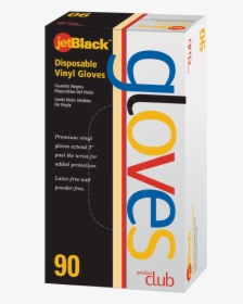 Disposable Black Vinyl Gloves-small - Graphic Design, HD Png Download, Transparent PNG