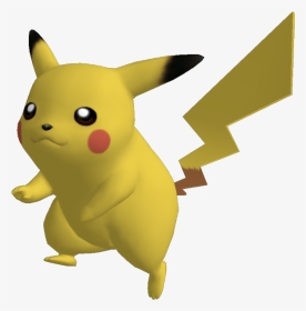 Transparent Pikachu - Pikachu Png 3d Smash, Png Download, Transparent PNG