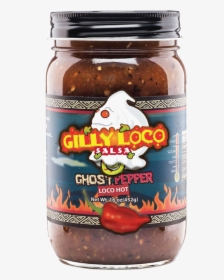 Gilly Loco Ghost Pepper Salsa   Class - Gilly Salsa, HD Png Download, Transparent PNG