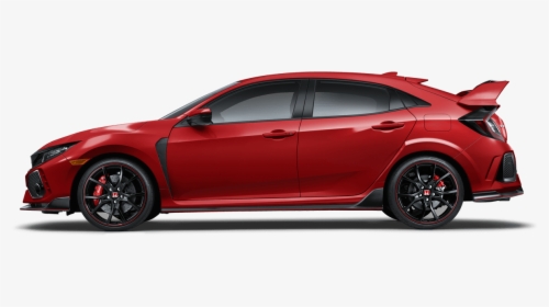 2018 Honda Civic Type R Side Profile - 2019 Honda Civic Si Sedan Grey, HD Png Download, Transparent PNG