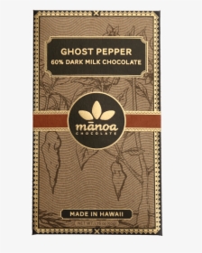Ghost Pepper Bar 60% - Manoa Milk Chocolate, HD Png Download, Transparent PNG