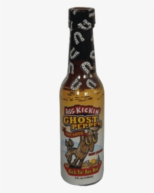 Ass Kickin’ Ghost Pepper Hot Sauce 148ml - Beer Bottle, HD Png Download, Transparent PNG
