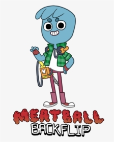 Meatball Backflip, The Worlds Coolest Super Hero - Cartoon, HD Png Download, Transparent PNG