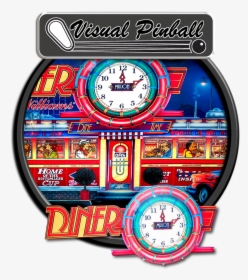 Diner Pinball Backglass Art, HD Png Download, Transparent PNG