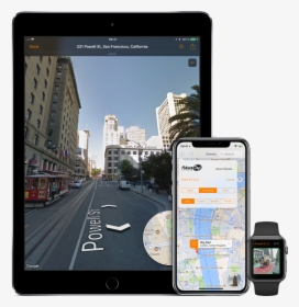 Transparent Streets Png - Maps Street View Apple Watch, Png Download, Transparent PNG